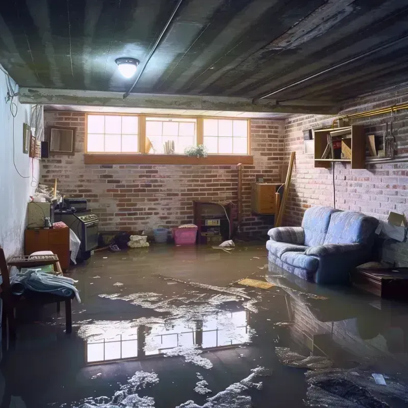 Flooded Basement Cleanup in La Grulla, TX